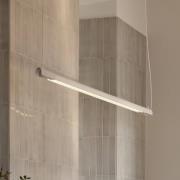 GEJST Radent-riippuvalaisin, valkoinen, pituus 138 cm, G13 LED