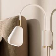 Nuura seinäkohdevalaisin Anoli, valkoinen/kultainen, metalli, GU10, pi...