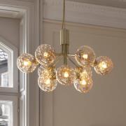 Nuura kattokruunu Apiales 9, Ø 60 cm, messinki-/kulta