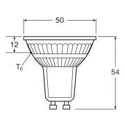 OSRAM LED-lamppu heijastin Star GU10 2,4 W 4 000 K 35°