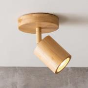 GOOD & MOJO kattokohdevalo Java, 1-lamppuinen, luonnonväri, bambu