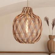 GOOD & MOJO riippuvalaisin Mendoza, luonnonväri/punainen, Ø 40 cm, bam...