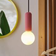 OSRAM riippuvalaisin Decor Concrete Mic, pinkki, betoni, G9