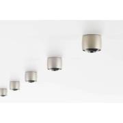 LOOM DESIGN LED-kattovalaisin Air, harmaa, alumiini, Ø 10 cm