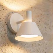 Lucande LED-ulkoseinävalaisin Tabena, mattavalkoinen, IP44, CCT