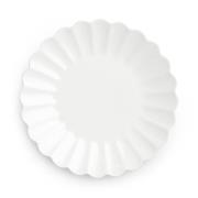 Oyster lautanen 20 cm Valkoinen