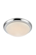 Rotor kattovalaisin LED 35 cm, krominvärinen/valkoinen