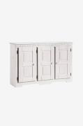 Loft24Sideboard Lisa 3 ovinenValkoinenSenkit & sivupöydät- Homeroom