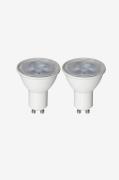 Globen LightingValonlähde GU10 LED Spot 3,6W 2-pack.LäpinäkyväValonläh...