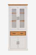 Loft24Vitriini Selma 2 ovea + 2 oveaValkoinenKaapit- Homeroom