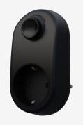 PR HomeMood Plug in dimmer for LED 10 cmMustaTarvikkeet- Homeroom