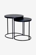Nordic Furniture GroupSivupöydän setti Duett, pyöreä saarniMustaPikkup...