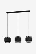 EGLORiippuvalaisin Bazely With 3 LampsMustaRiippuvalaisimet- Homeroom