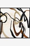 MalerifabrikkenDesign Maalaus / Once Again / 100x100 Cm / Musta kehysR...
