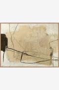 MalerifabrikkenDesign Maalaus / Cloudline / 120x90 Cm / Tammi kehysBei...