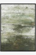 MalerifabrikkenDesign Maalaus / For Life / 90x120 Cm / Musta kehysVihr...