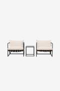 Venture HomeMessina Lounge SetMustaLounge-kalusteet- Homeroom