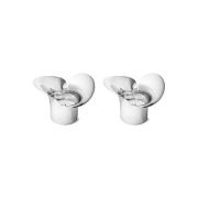 Georg Jensen Bloom Botanica kynttilälyhty 2-pakkaus Ruostumaton teräs