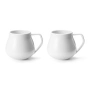 Georg Jensen Sky muki 38 cl, 2-pakkaus Posliini