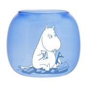 Muurla Moomin kynttilälyhty/kulho Ø 9 cm Blue