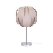 Globen Lighting Pavot 25 -pöytävalaisin Beige, kromirunko