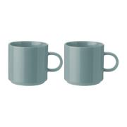 Stelton Stelton muki 20 cl 2-pakkaus Dusty green