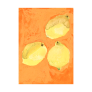 Paper Collective Lemons -juliste 50 x 70 cm