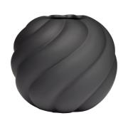 Cooee Design Twist ball maljakko 20 cm Black