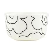 Marimekko Piirto Unikko kulho 2,5 dl White-black