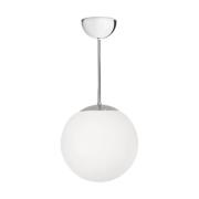 Konsthantverk Funkis Glob riippuvalaisin White-chrome Ø25 cm