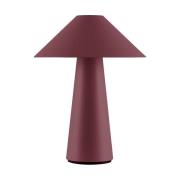 Globen Lighting Cannes kannettava pöytävalaisin Burgundy