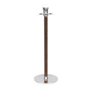 Hilke Collection Alto Basso kynttilänjalka 35 cm Nikkelöity messinki.