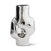 HKliving Gleam vaasi korkea Chrome