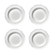 Serax Silhouette pasta lautanen Ø22 cm 4 kpl White