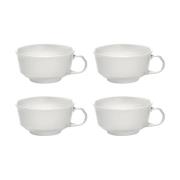 Serax Silhouette kahvikuppi 19 cl. 4 kpl White