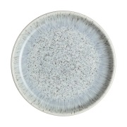 Denby Halo Speckle coupe -lautanen, 21 cm Harmaa-ruskea