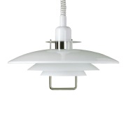 Belid Primus II -riippuvalaisin Ø 43 cm Valkoinen-kromi