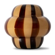 Byon Curlie maljakko 20 cm Ruskea-beige