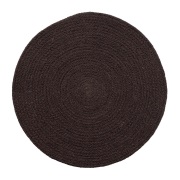 Dixie Ella pöytätabletti, Ø38 cm Musta-ruskea