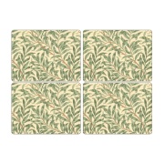 Spode Willow Bough -pöytätabletti 30 x 40 cm 4-pakkaus Vihreä