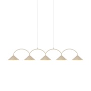 Globen Lighting Curve riippuvalaisin 5 Beige