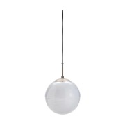 House Doctor Halda kattovalaisin Ø30 cm Valkoinen-ruskea