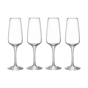 Orrefors Pulse samppanjalasi 28 cl 4-pakkaus Kirkas