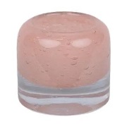 Olsson & Jensen Leah kynttilälyhty Ø7,5 cm Vaaleanpunainen