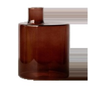 DBKD Pipe maljakko 14 cm Dark red