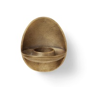 Ferm Living Agapé tuikkukuppi seinä Brass finish
