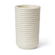 Ferm Living Corduroy maljakko 21 cm Off white