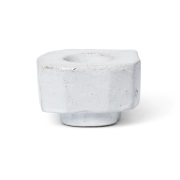 Ferm Living Kurinu kynttilänjalka White