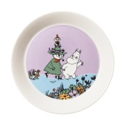 Moomin Arabia Sydänystävät Muumi-lautanen Ø19,5 cm
