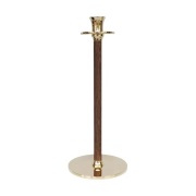 Hilke Collection Alto Basso kynttilänjalka 35 cm Messinki